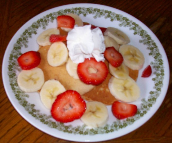 Strawberry Banana Pancakes Recipe