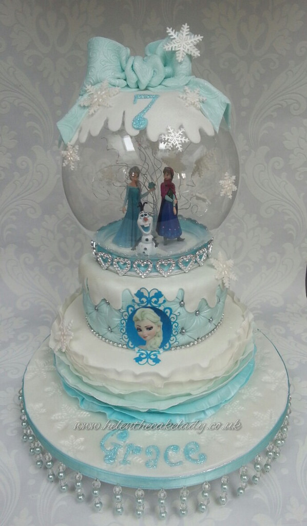 Tiered Birthday Cake Frozen