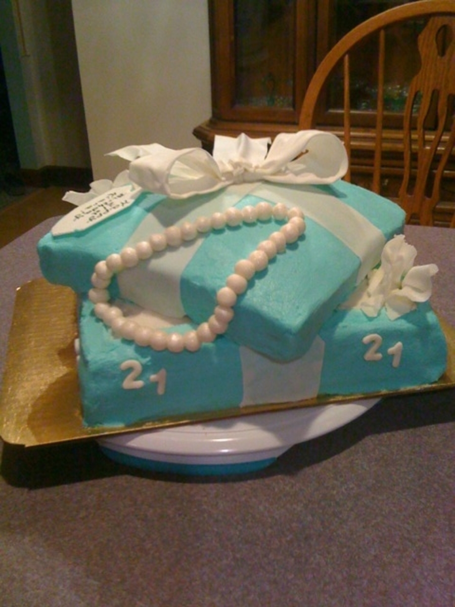 Tiffany Box Cake