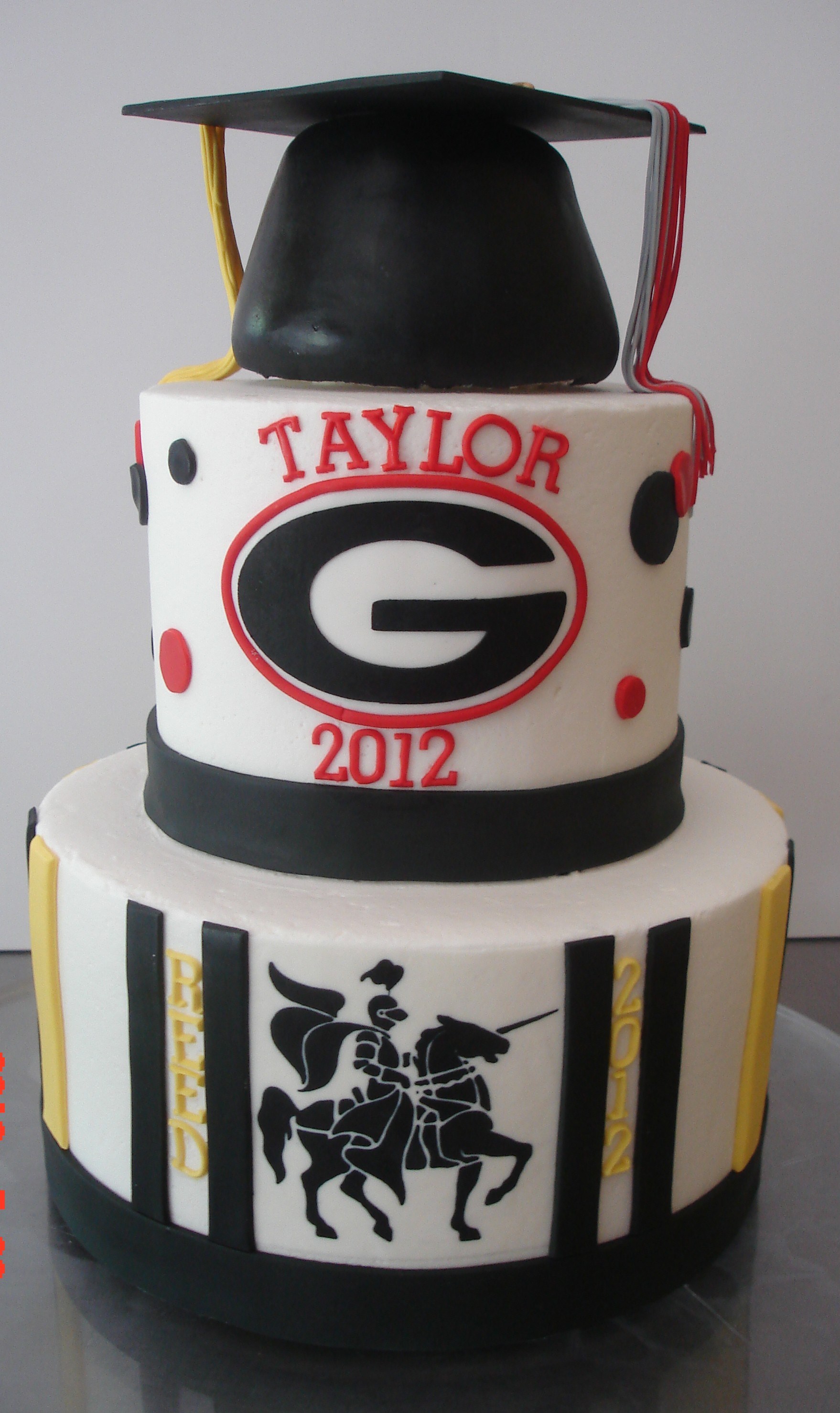 University of Georgia Graduation Cake