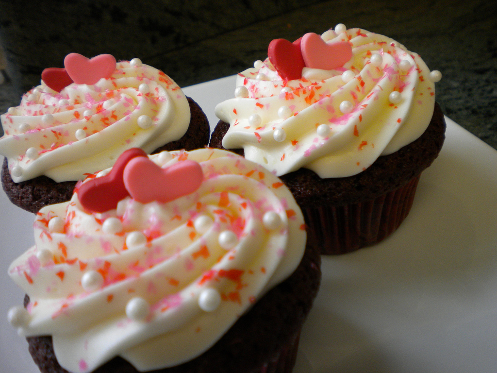 Valentine's Day Cupcake Decorations