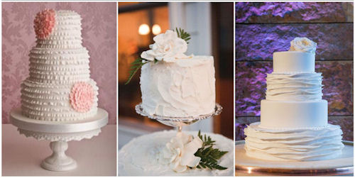 Wedding Cake with Whipped Cream Frosting