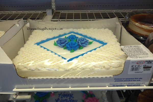 White Sheet Cake Costco