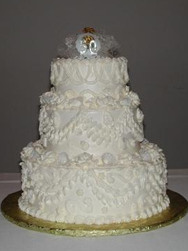 50th Wedding Anniversary Cake