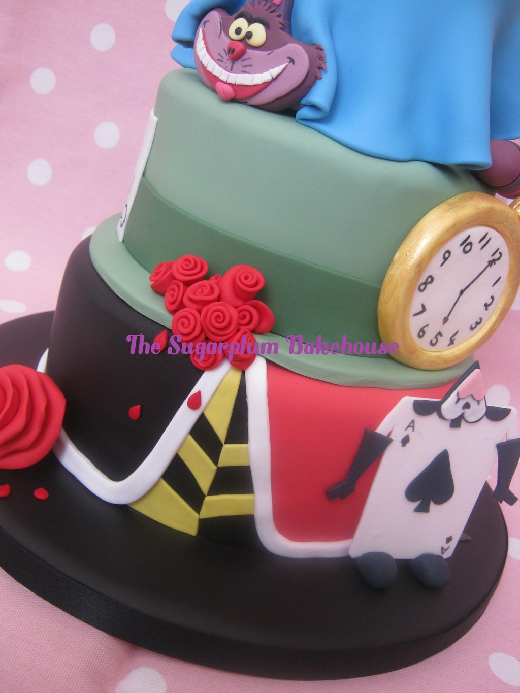 Alice in Wonderland Cake Tier