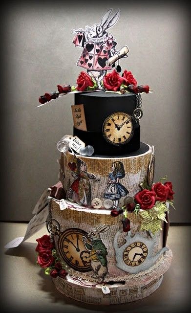 Alice in Wonderland Mad Hatter Cake