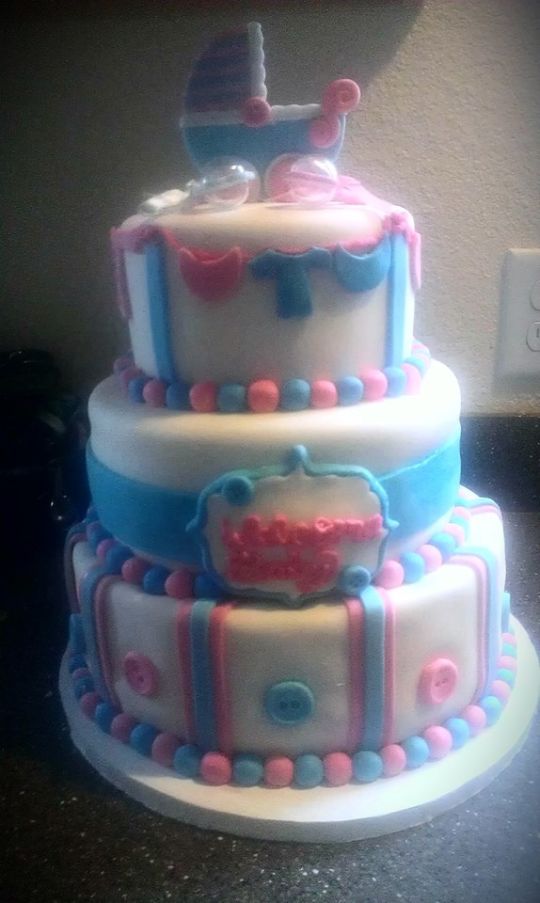 Baby Shower Cake for Boy