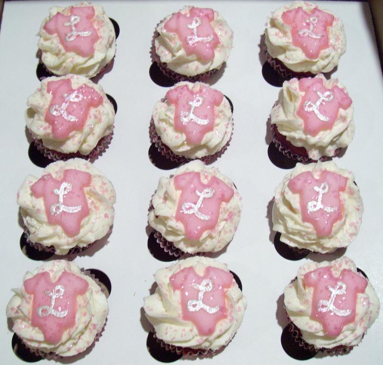 Baby Shower Mini Cupcakes