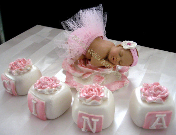 Ballerina Tutu Baby Shower Cake