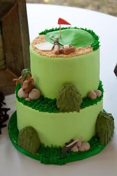 Baseball and Hunting Cake Images