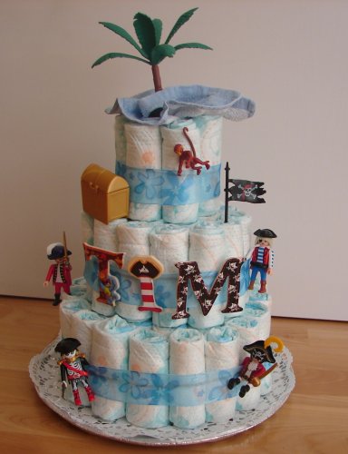 Boy Diaper Cake Ideas