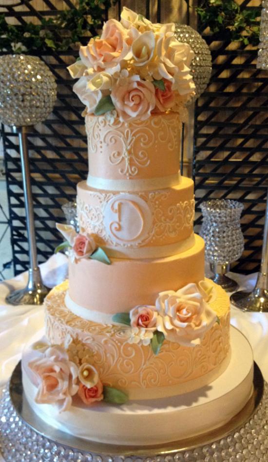 10 Photos of White Buttercream Flower Cake Shoppe Cakes