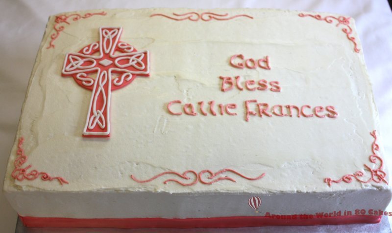 7 Photos of Irish Baptism Cakes