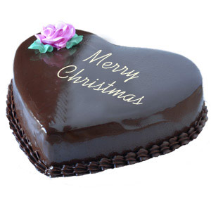 6 Photos of Christmas Heart Shaped Cakes