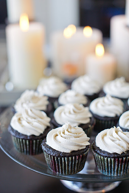 Chocolate Kahlua Cupcakes