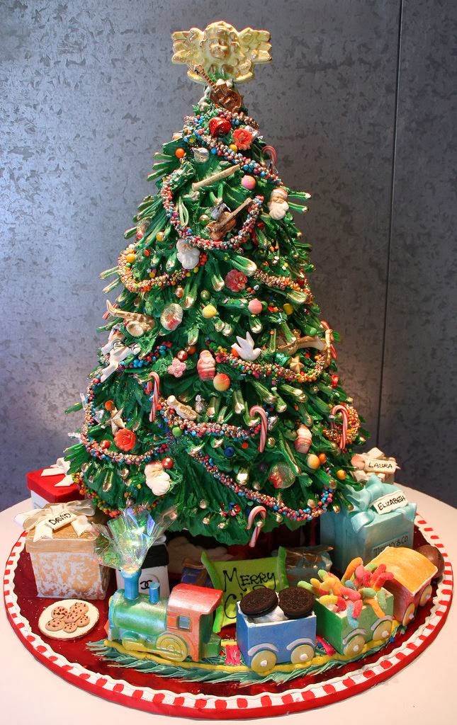 Christmas Tree Cake