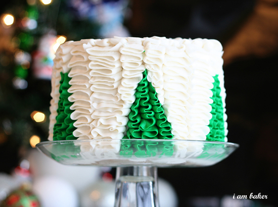 Christmas Tree Cake