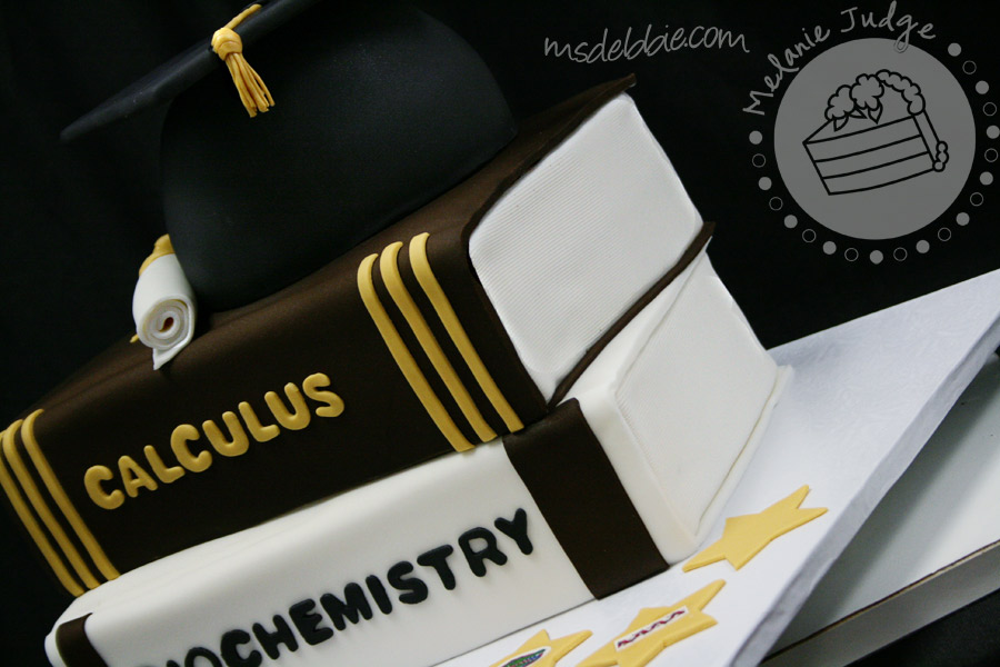 College Graduation Book Cakes