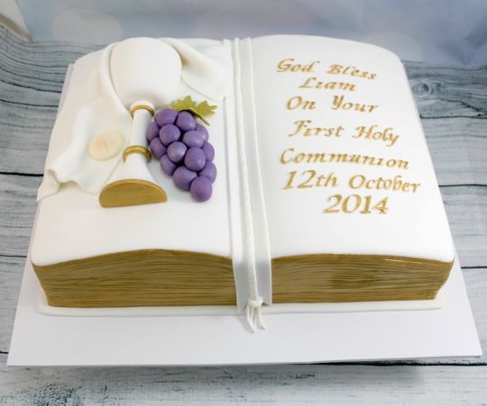 Communion First Idea Bible Cake