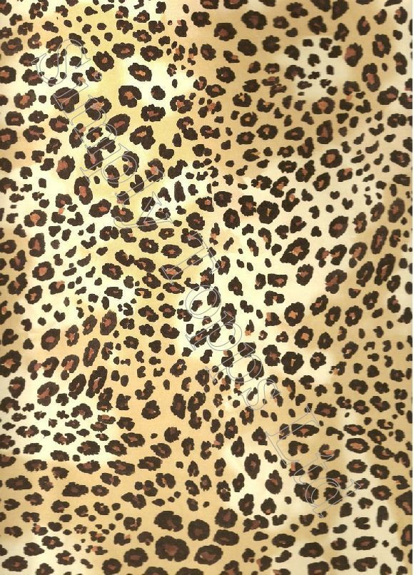 Edible Sugar Sheets Cheetah Print