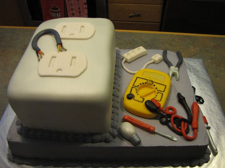 Electrician Birthday Cake Ideas