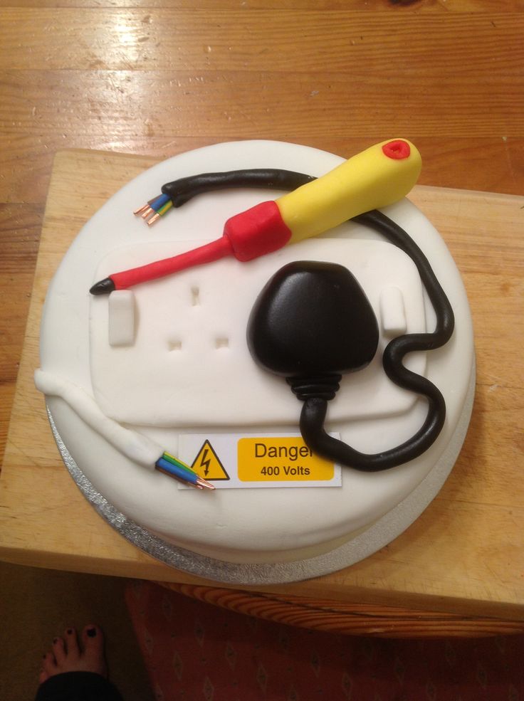 Electrician Cake Idea