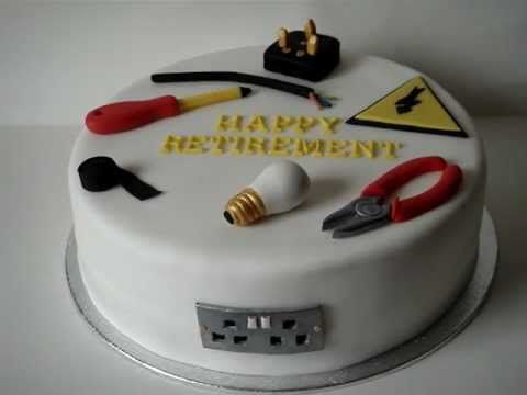 Electrician Retirement Cake