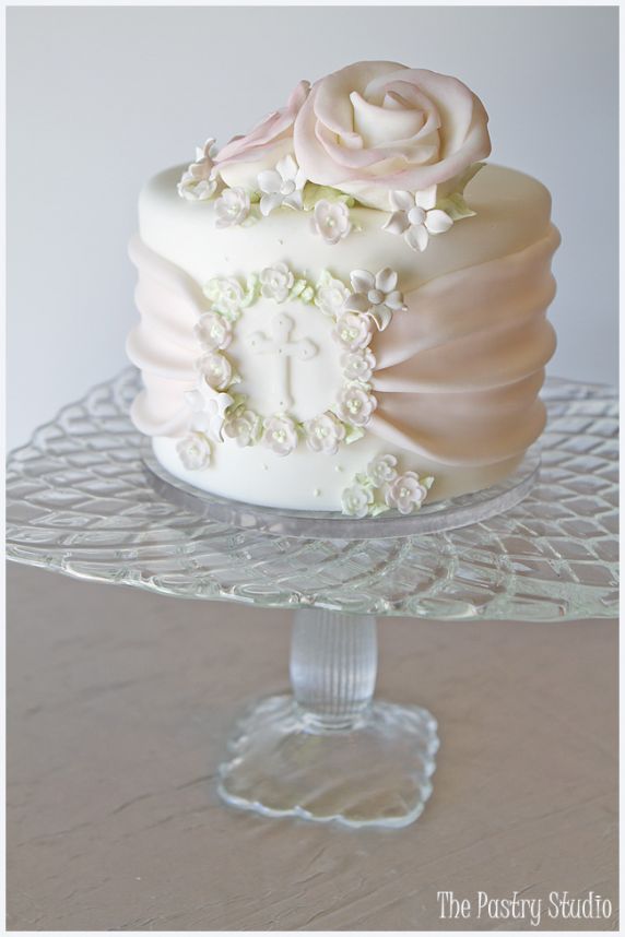 Elegant Christening Cake