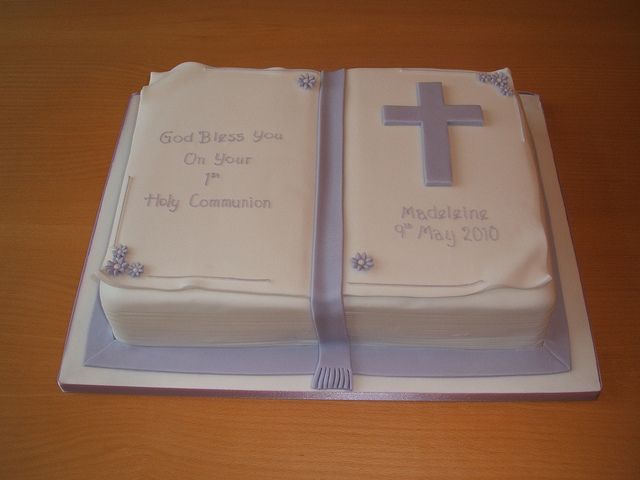 First Holy Communion Bible Cake