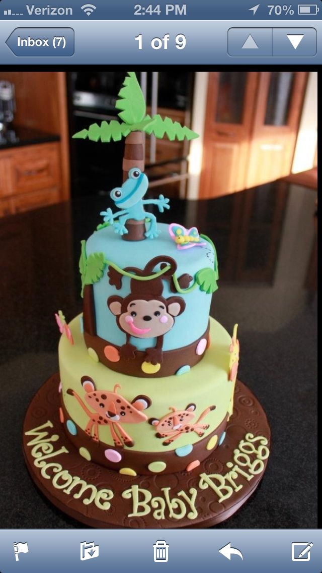 Fisher-Price Baby Shower Cake