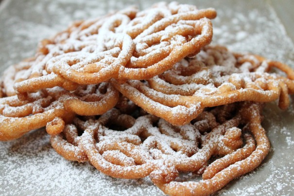 Funnel Cakes with Pancake Mix