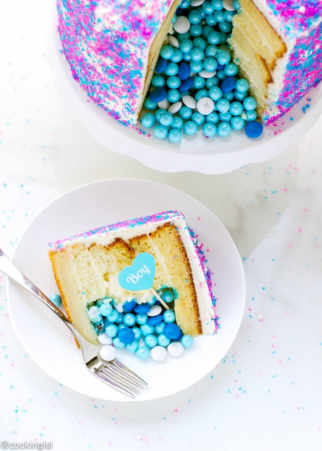 Gender Reveal Cake Recipe