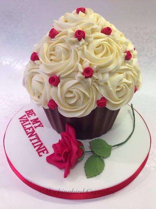 Giant Cupcake Valentine