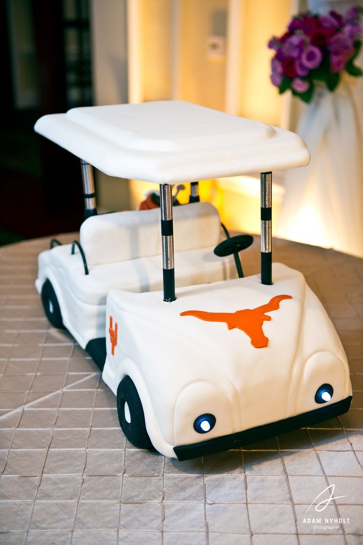 Golf Cart Grooms Cake