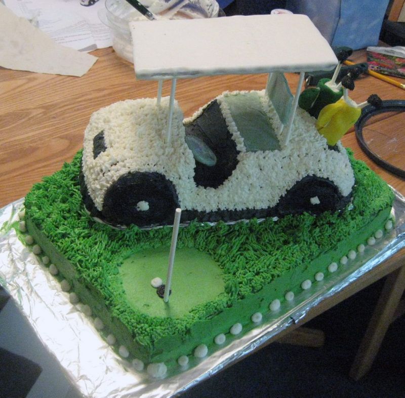 Golf Grooms Cake Ideas