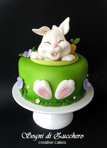 Happy Easter Bunny Cake