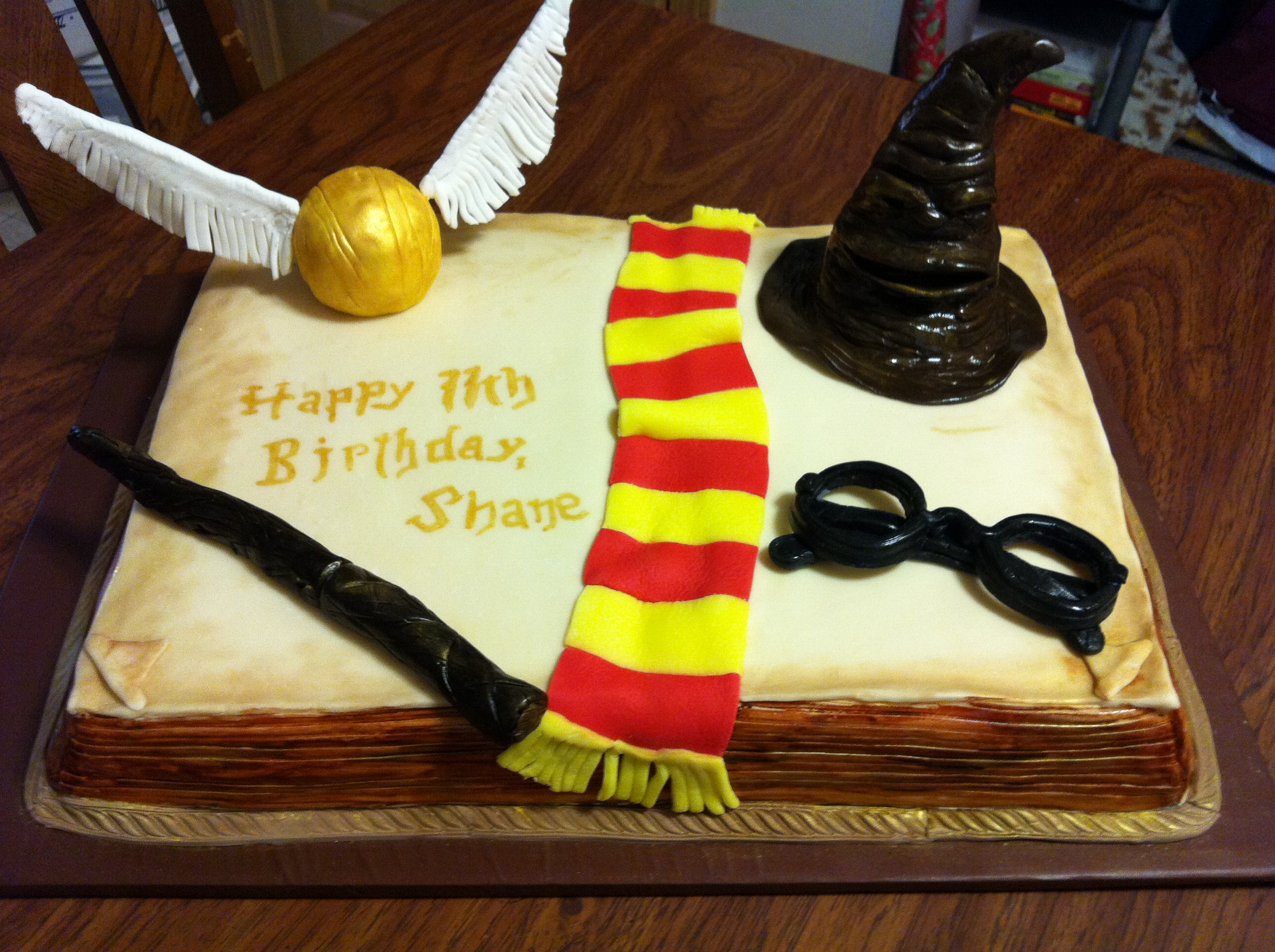 Harry Potter Sheet Cake