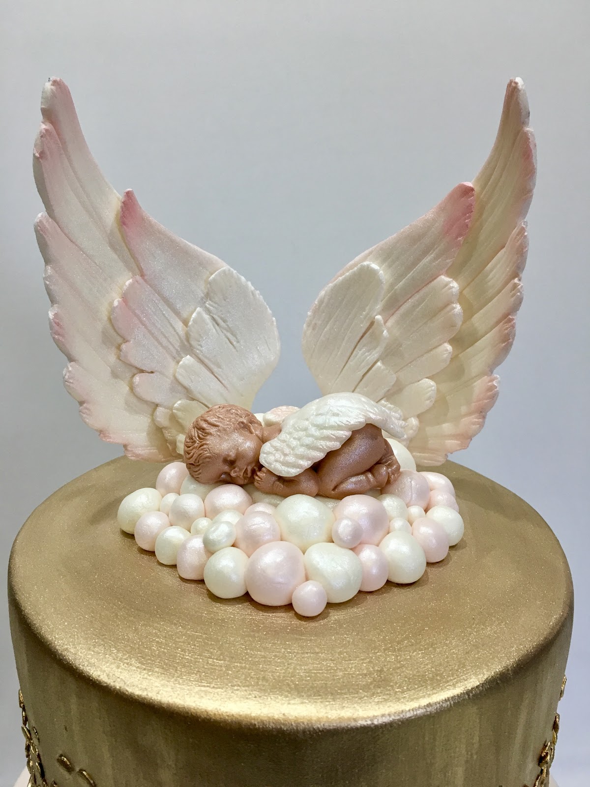 Heaven Sent Baby Shower Cake