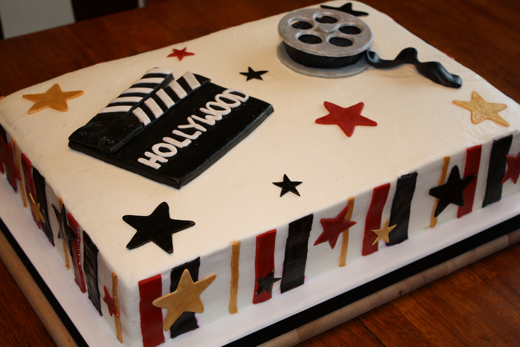 Hollywood Theme Cake