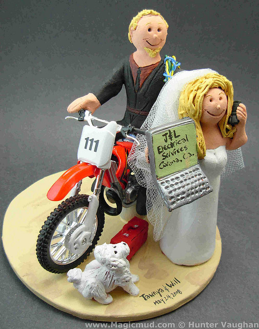 11 Photos of Unique Groom's Cakes Dirt Bike