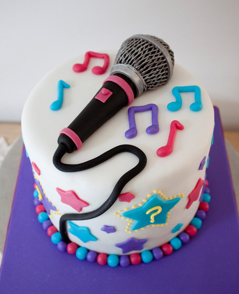 Karaoke Birthday Cake Ideas