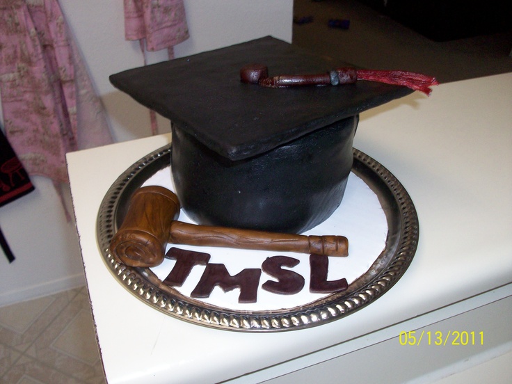 Law School Graduation Cake