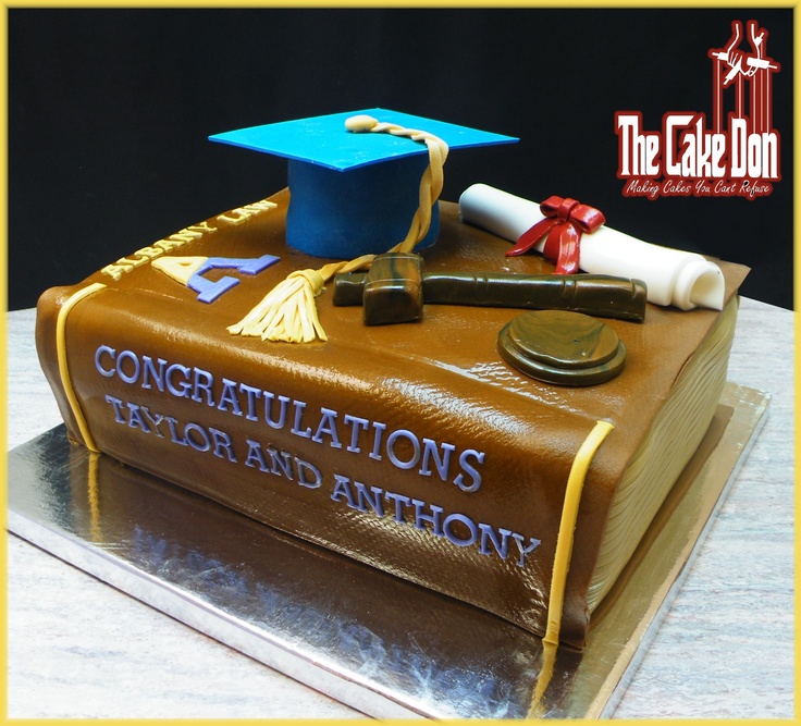 Law School Graduation Cake