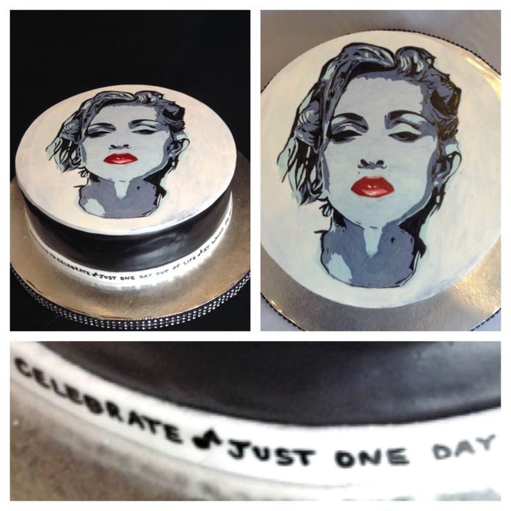 Madonna Birthday Cake