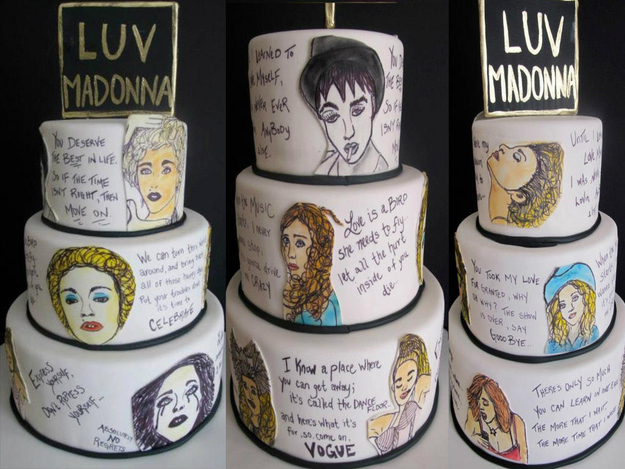 Madonna Birthday Cake