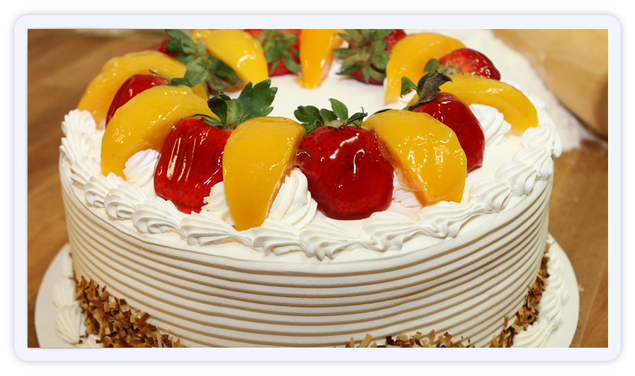 Mexican Cake with Fruit