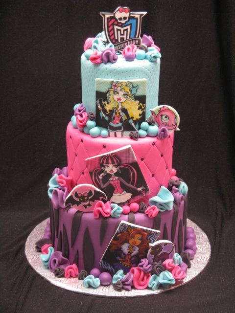 8 Photos of Superior Monster High Cakes