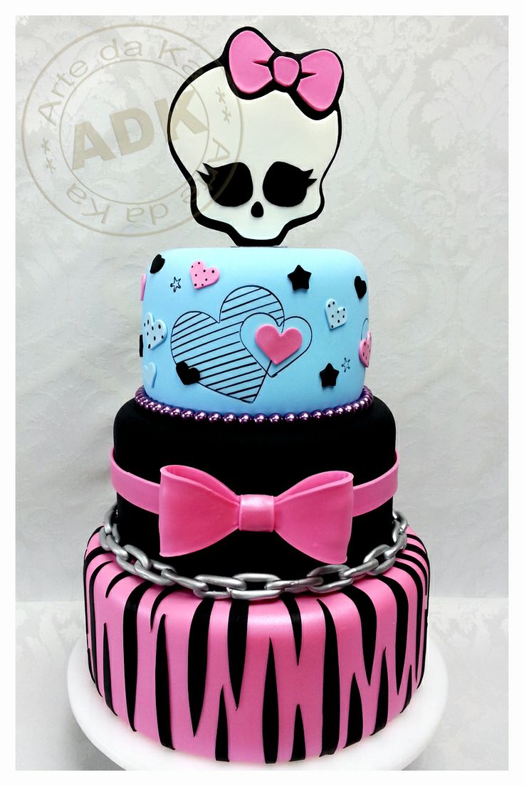 Monster High Birthday Cake