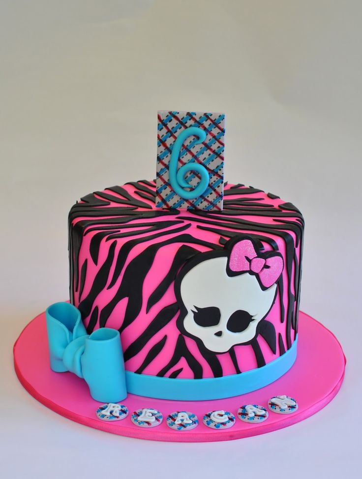 Monster High Birthday Cake