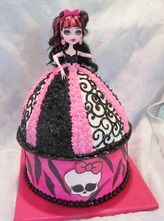 Monster High Doll Birthday Cake